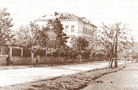 hostivická škola 1945