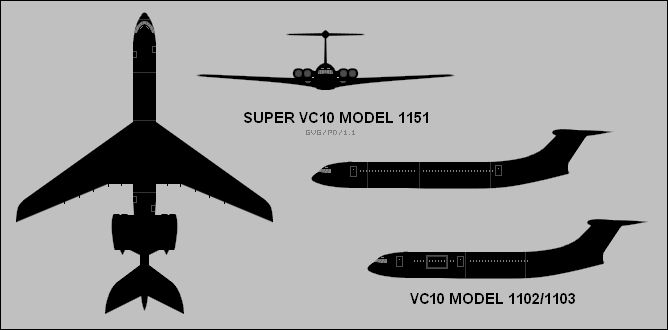 silueta VC10
